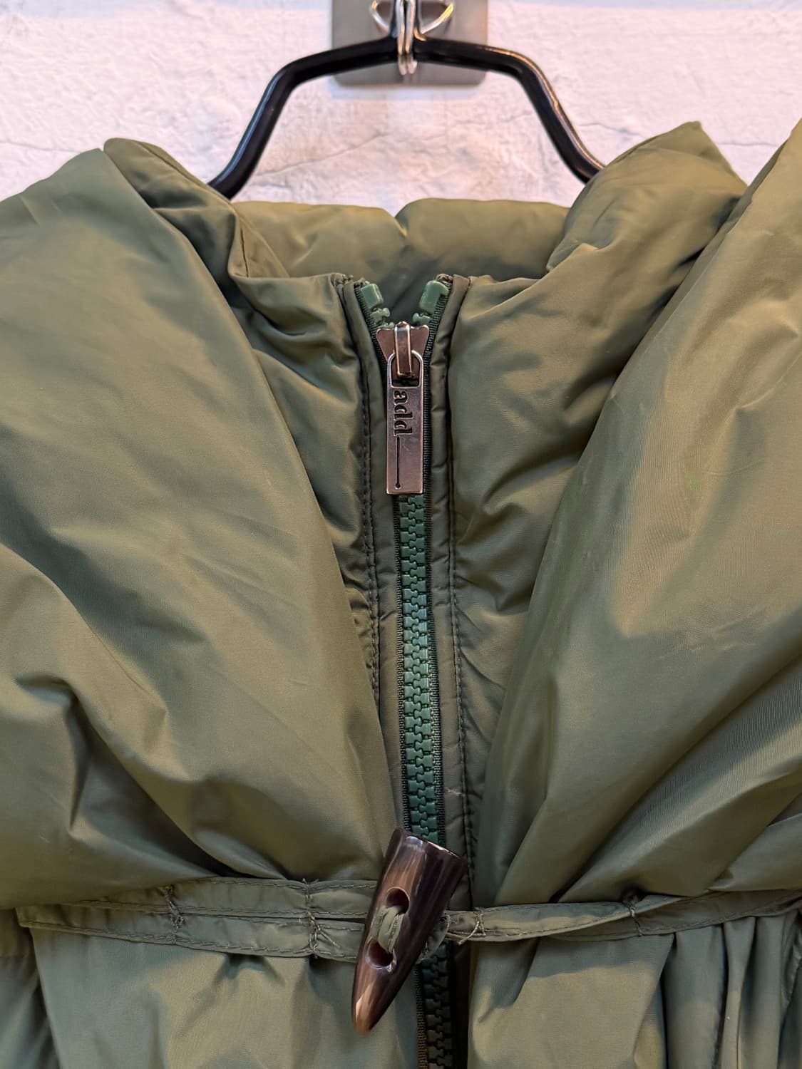 Add 구스 다운 롱패딩 그린 IT42 상품이미지2