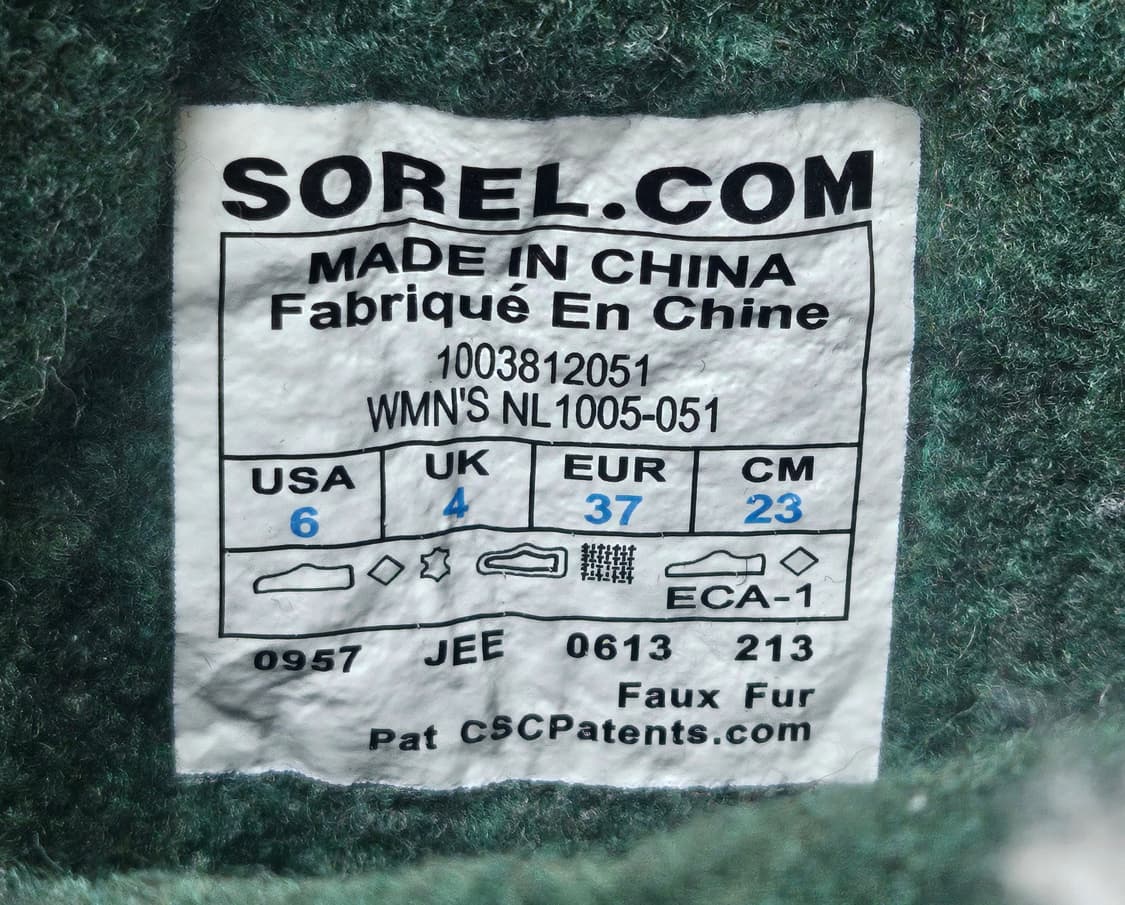 소렐 카리부 쉐일 여성 방한화 230 여성방한부츠 LB55 상품이미지7