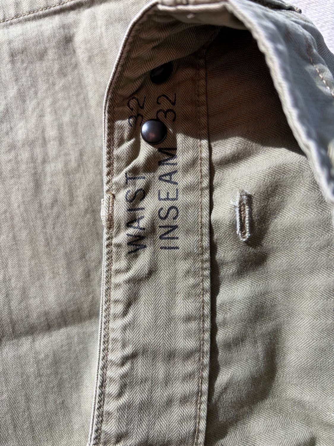 RRL 헤링본팬츠 브루스터그린 32-32 상품이미지3