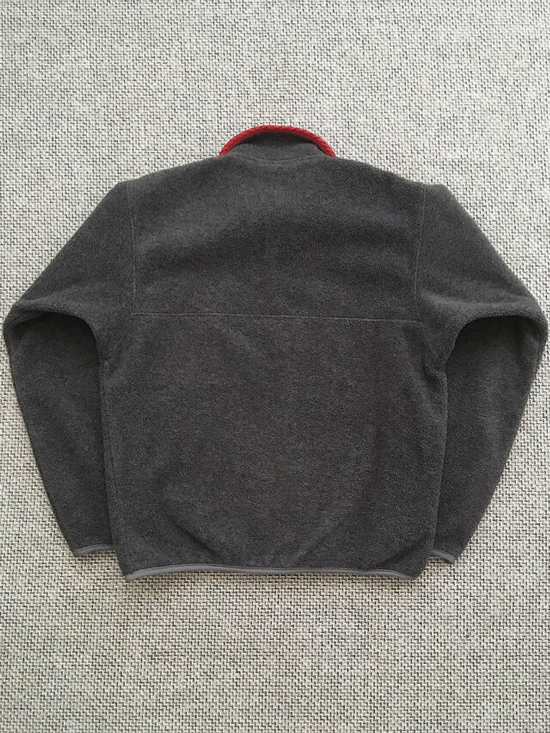 90s USA made Anthracite Synchilla Snap-t 상품이미지10