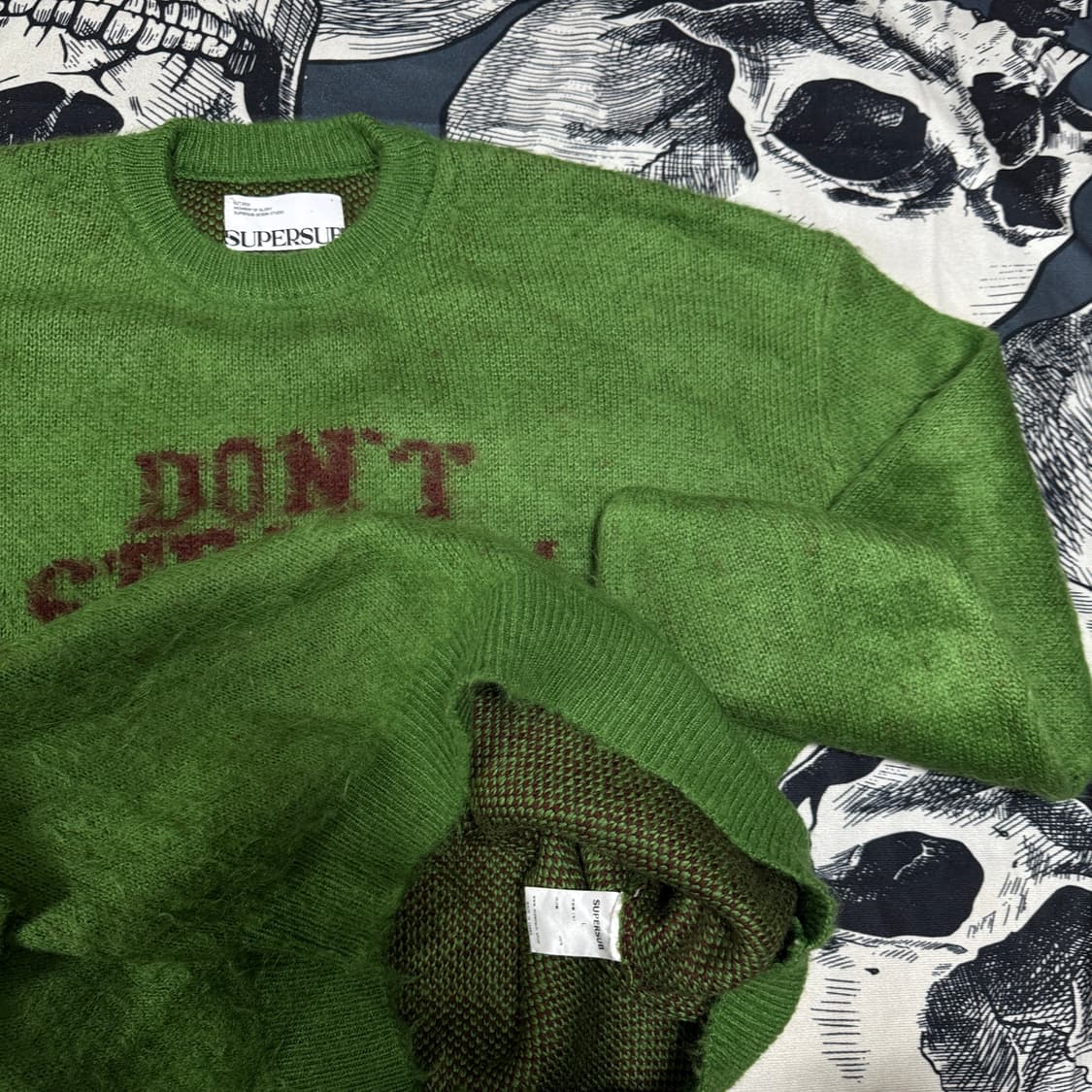 슈퍼서브 오버핏 니트 L사이즈 상품이미지4