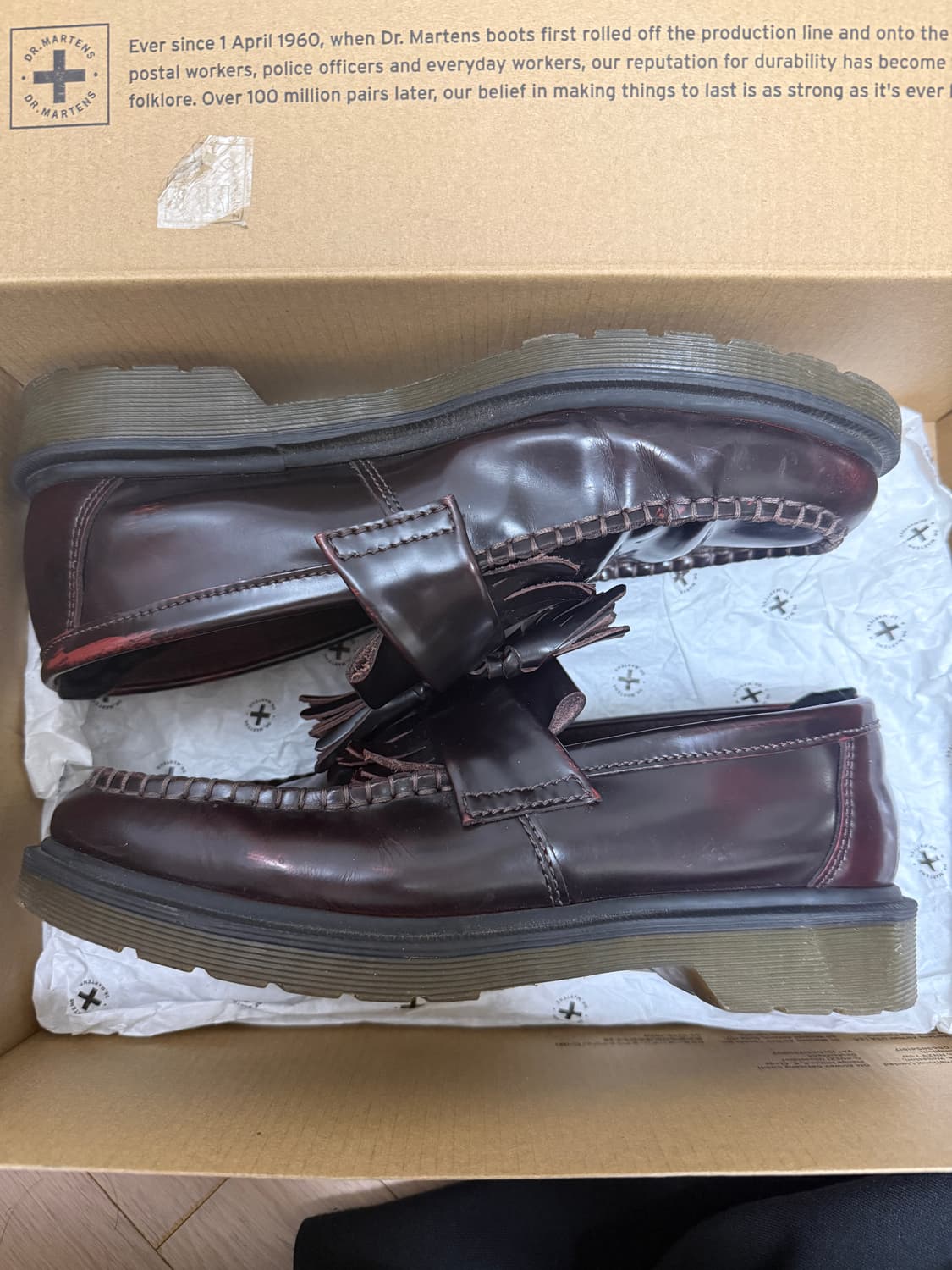 닥터마틴 아드리안 체리레드 UK7 상품이미지2