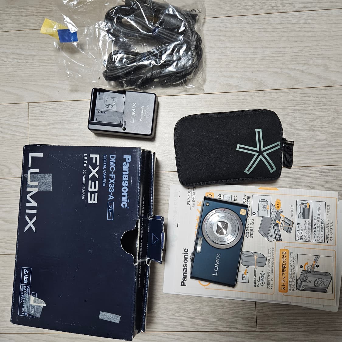 박스셋) 파나소닉 루믹스 DMC-FX33 빈티지디카 디지털카메라 상품이미지3