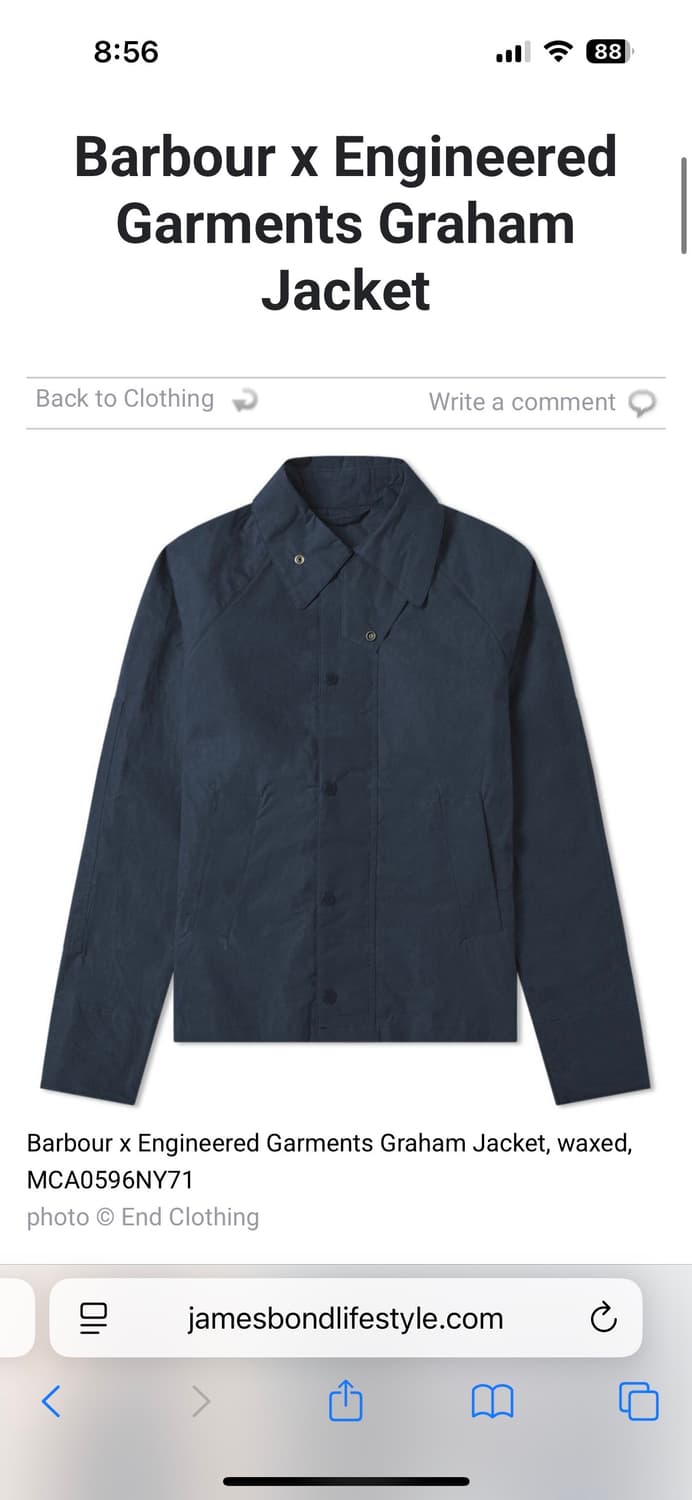 바버 x 엔가 그라함 L 상품이미지1