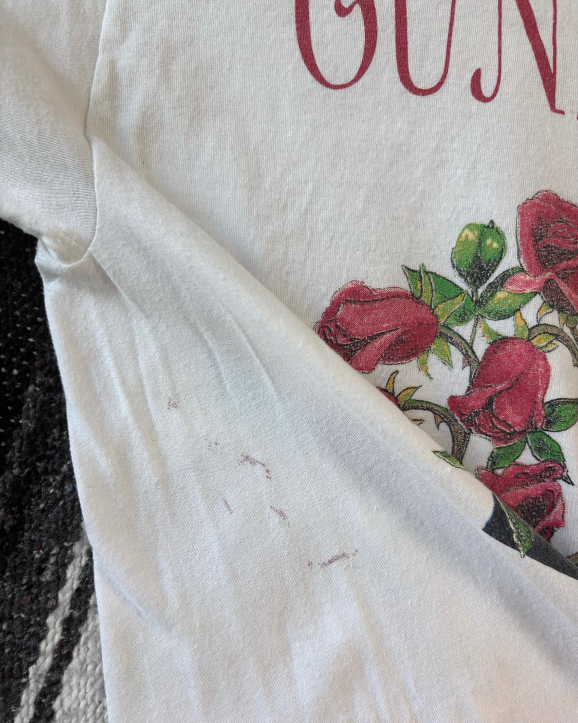 90s guns n roses 월드투어 반팔 티셔츠(1993) 상품이미지6