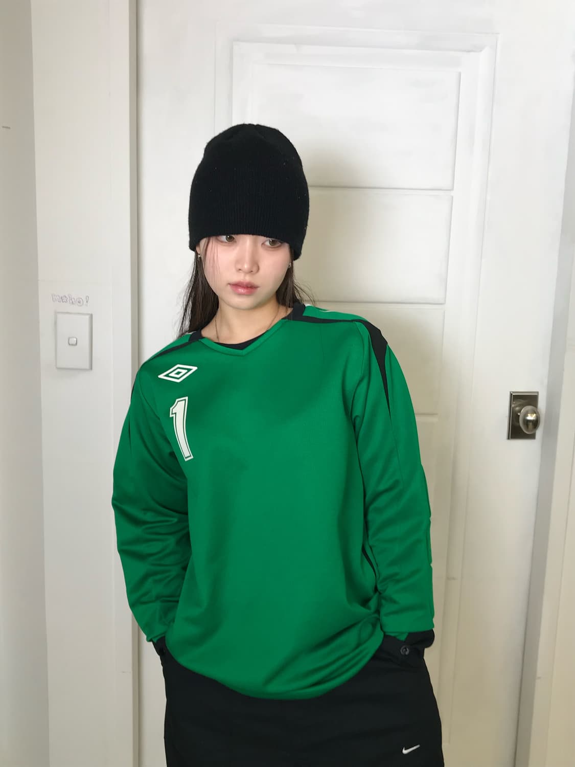 엄브로 빈티지 그린 키퍼 저지 상품이미지1