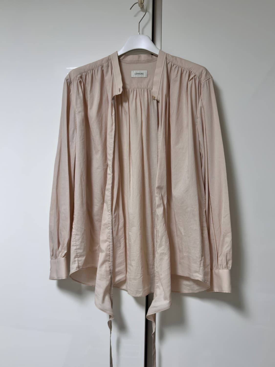 르메르 랩 블라우스 lemaire wrap blouse 36 상품이미지2