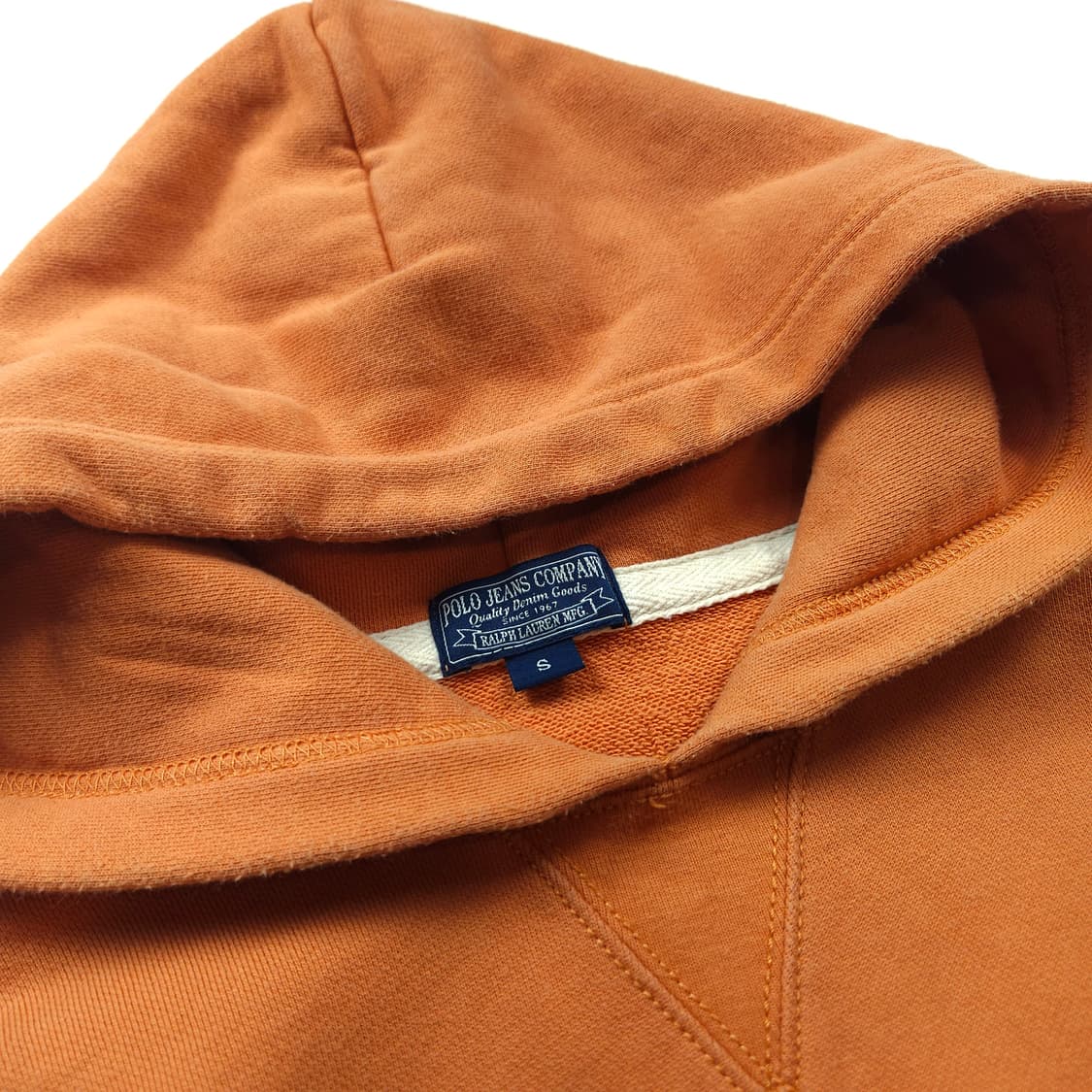 폴로 랄프로렌 진스 성조기 빅로고 디테일 후드 티셔츠 (S) 상품이미지5