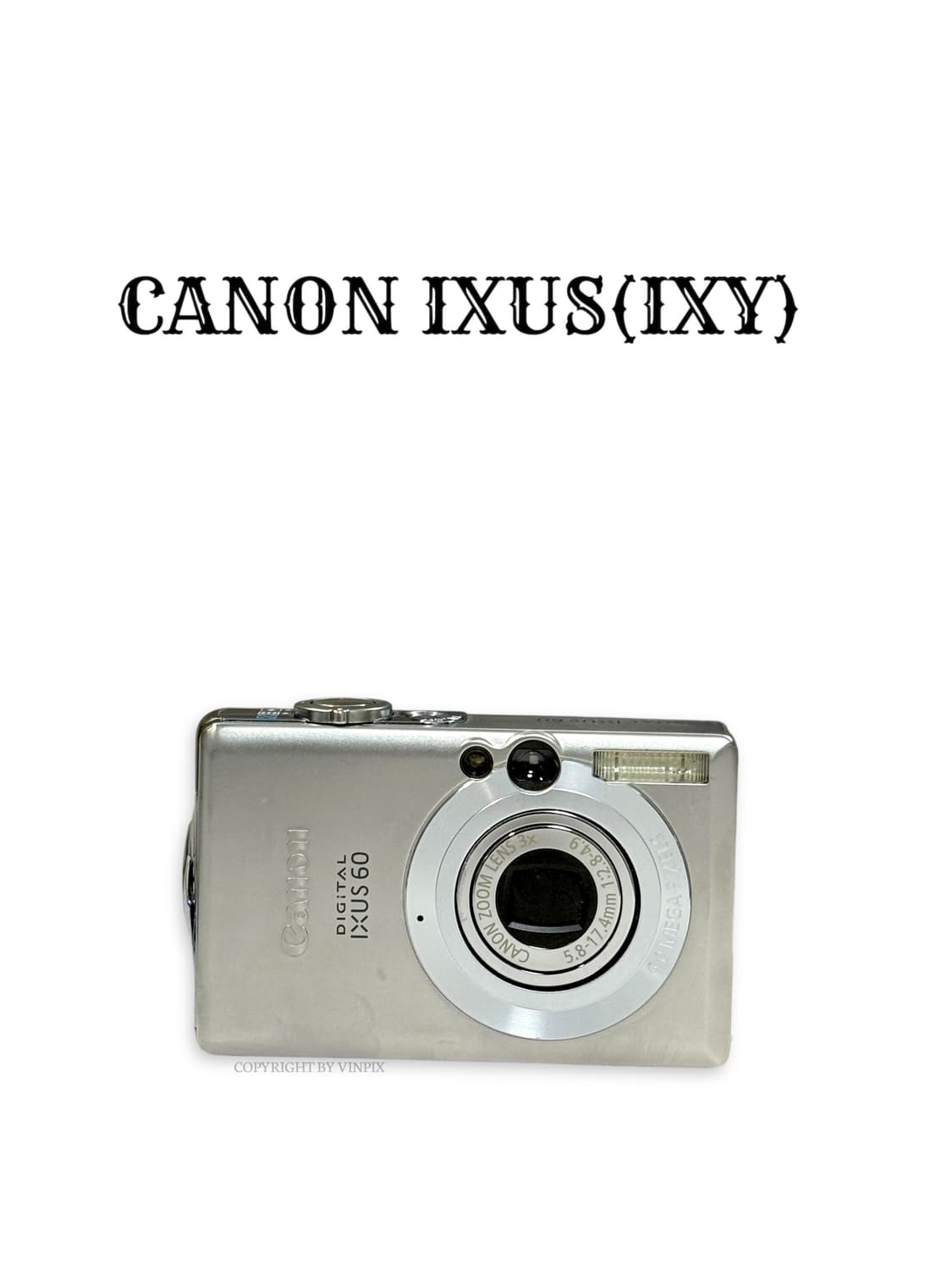 캐논 익서스 ixus 60(ixy 70) 빈티지 디지털 카메라 디카 상품이미지1