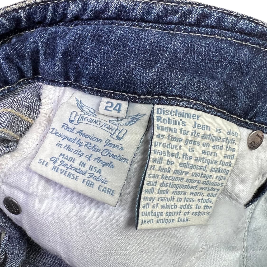 로빈스진 청반바지 핫팬츠 24 상품이미지5