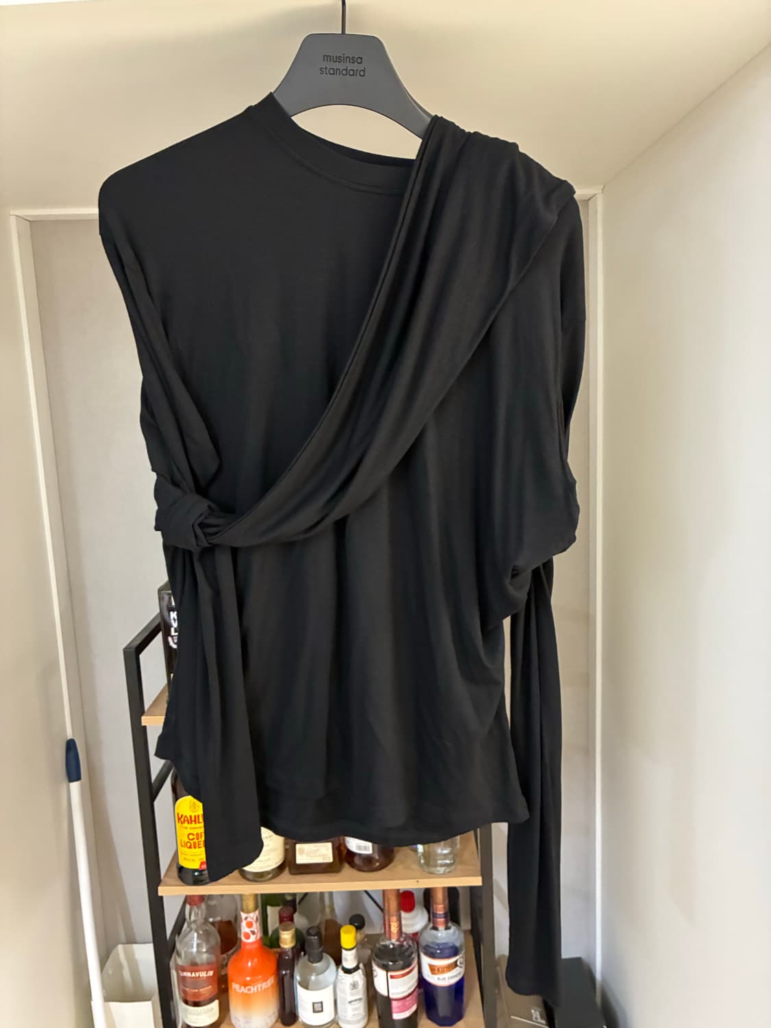 PLN 롱슬리브 셔츠 with panel m 상품이미지5