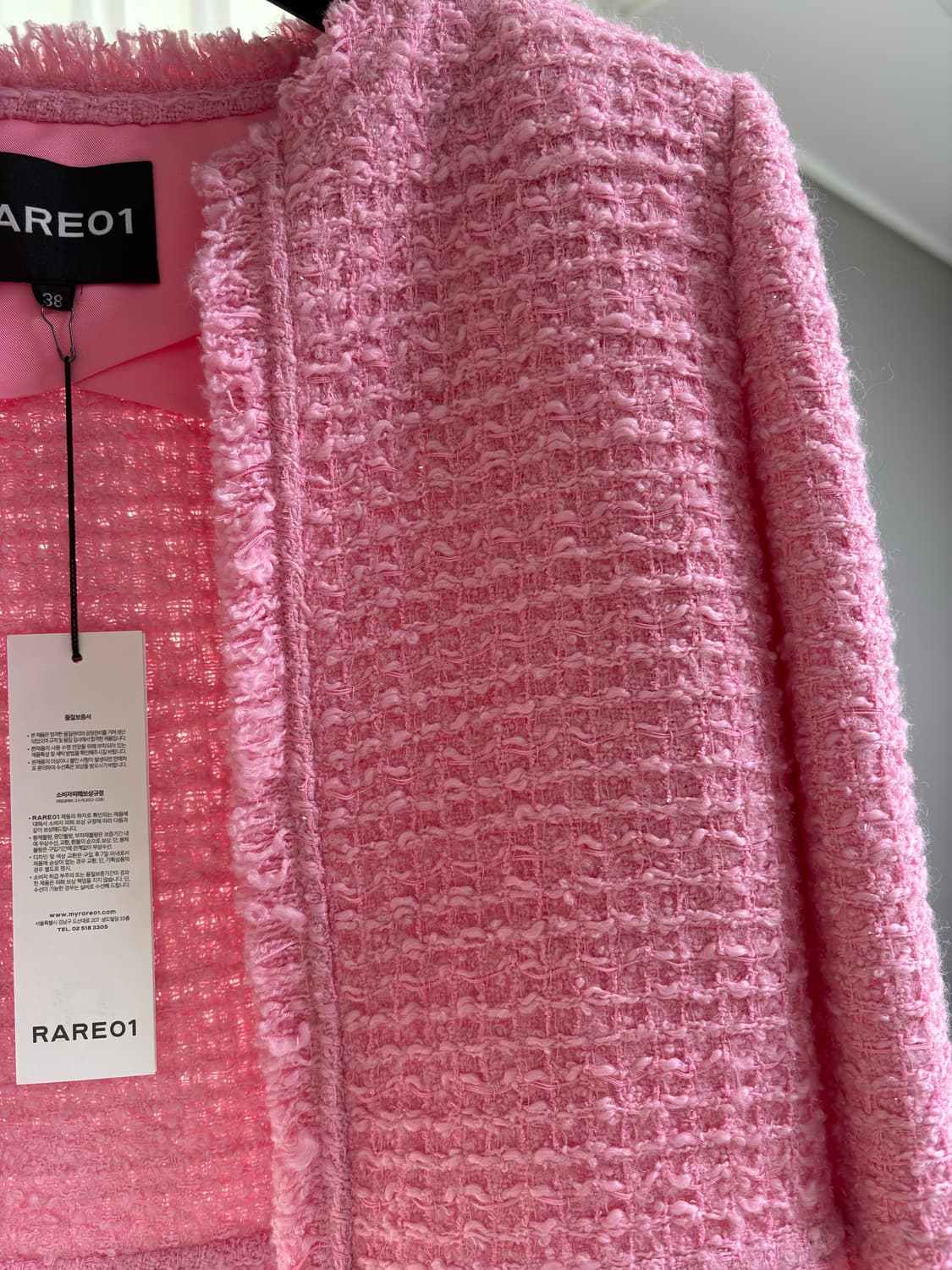 RARE01 Essential Jacket - Rosy Pink 상품이미지7