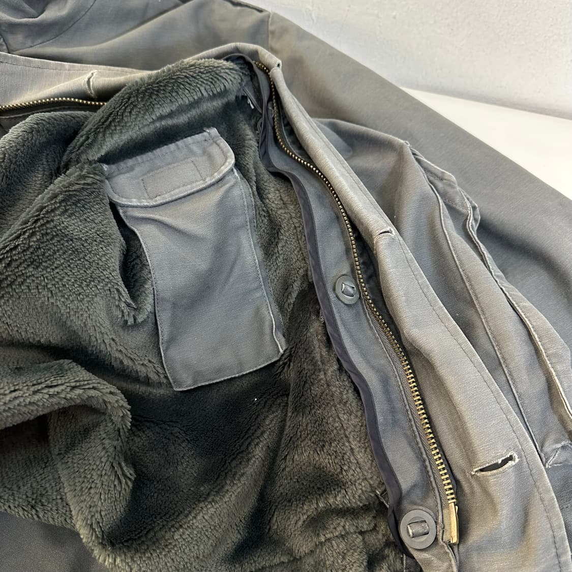 XL 디스퀘어드2 그레이 야상점퍼 상품이미지6