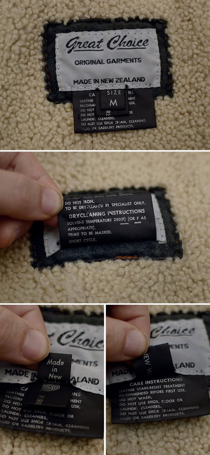 그레이트 초이스 뉴질랜드 오리지널 무톤 시어링 자켓 (100+) 상품이미지10