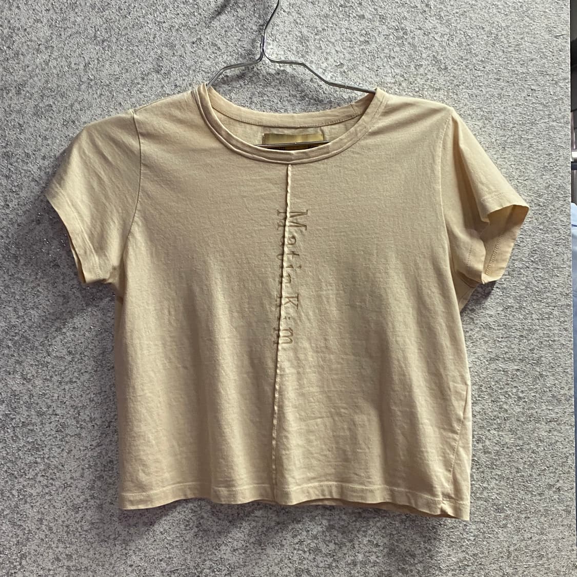 마뗑킴 멀티로고 디트로이트 반팔티 B3793 상품이미지2