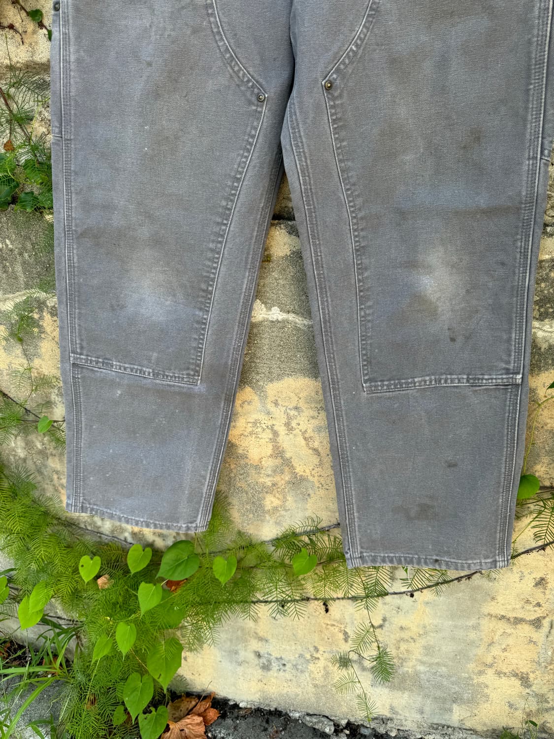 칼하트 b136 gvl distressed 더블니 워크 팬츠 32 상품이미지5