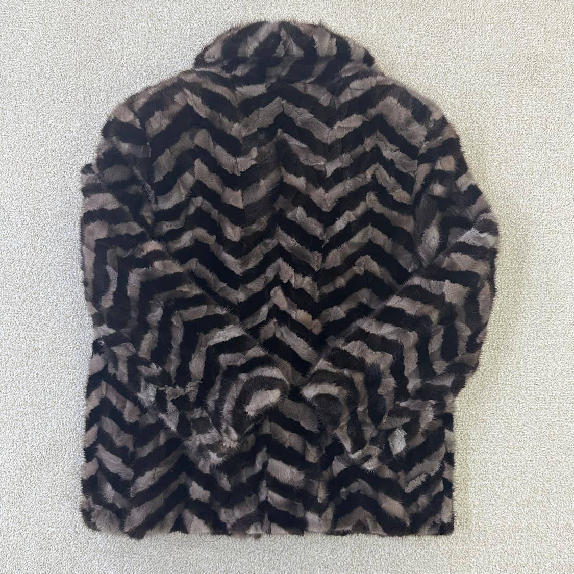 실측확인 대명 밍크 코트 자켓 0319D 상품이미지5