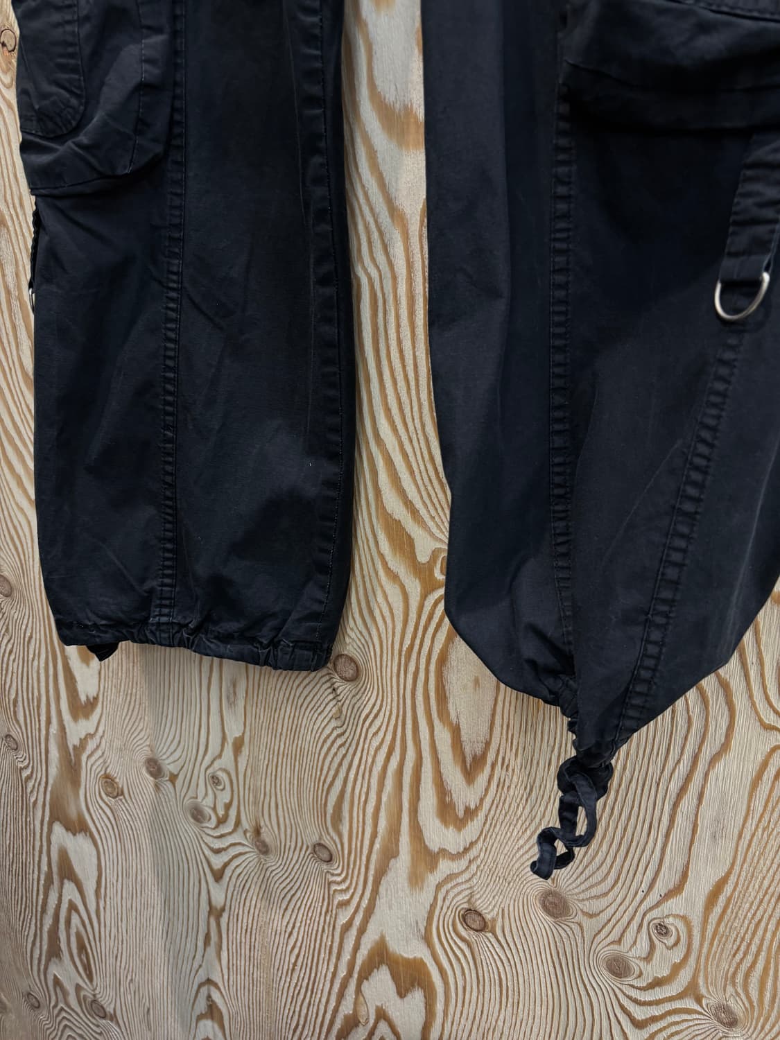 시슬리 멀티포켓 카고 팬츠 블랙 상품이미지5