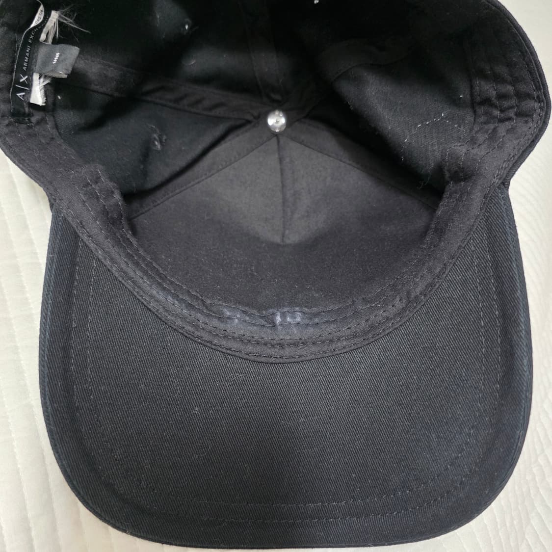 알마니 익스체인지 A/X 블랙 볼캡 상품이미지2