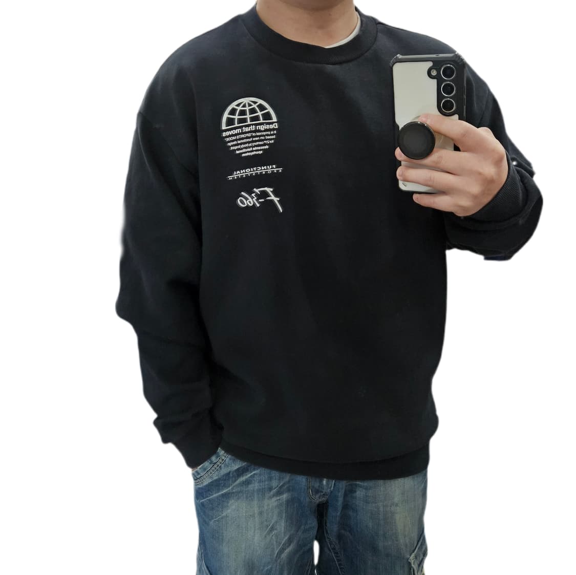 XL 105) 데상트 트레이닝 맨투맨 상품이미지1