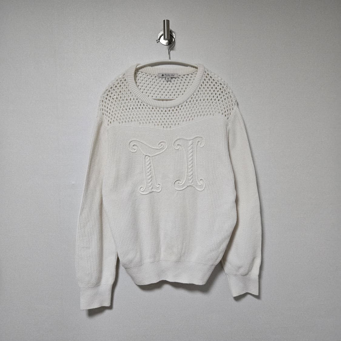 써스데이아일랜드 코튼 니트 / 여성 니트/ 여자 니트  상품이미지1