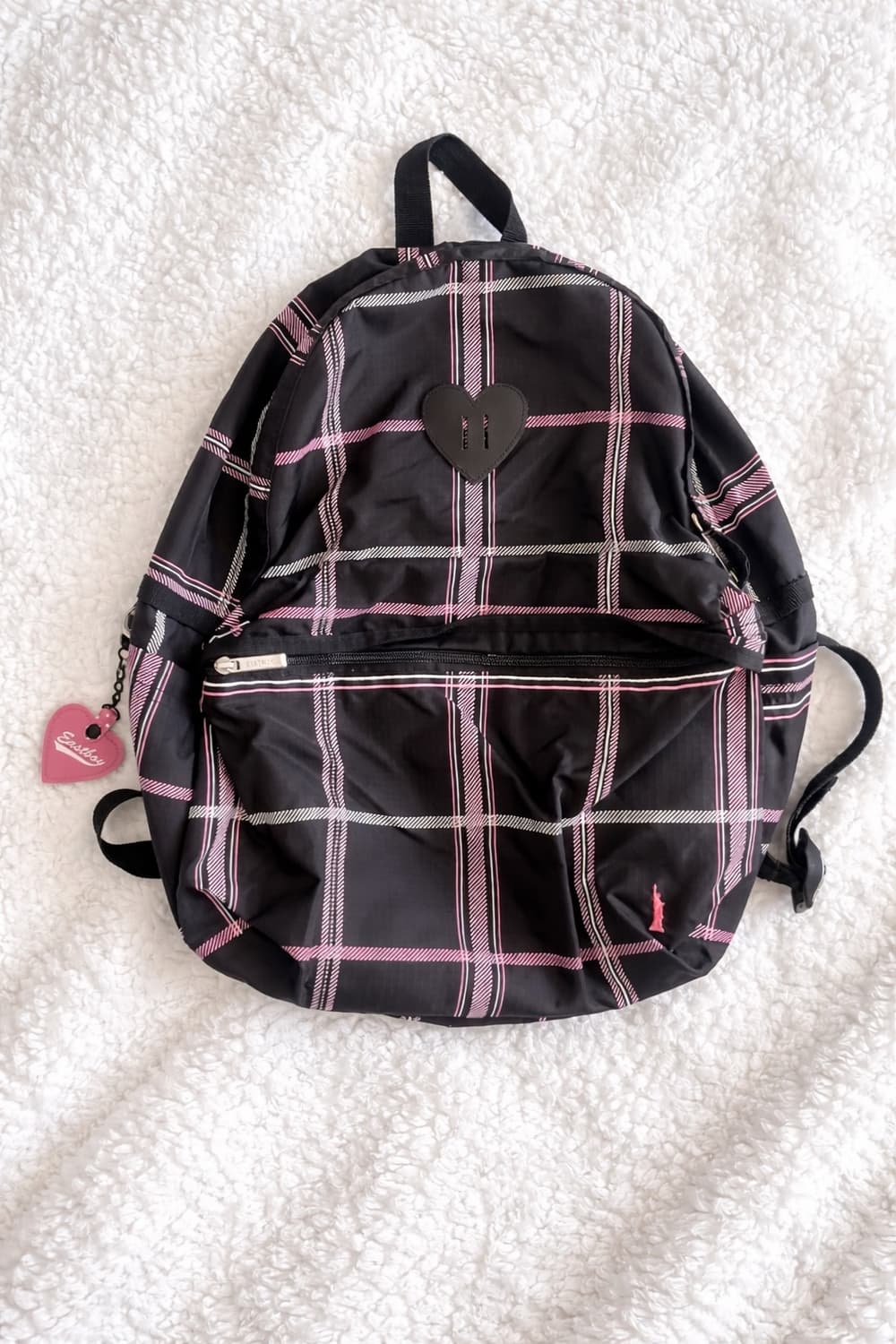 모리걸 빈티지 이스트보이 eastboy 체크 백팩 🖤💗 상품이미지1