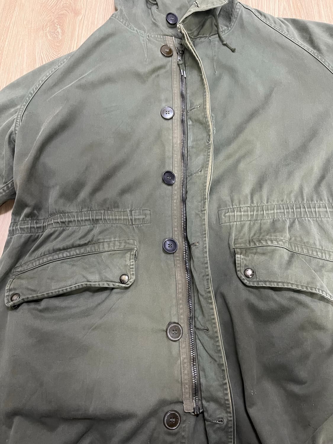 70s 프렌치 아미 m64 필드 자켓 파카 코트 프랑스군 108c 상품이미지5