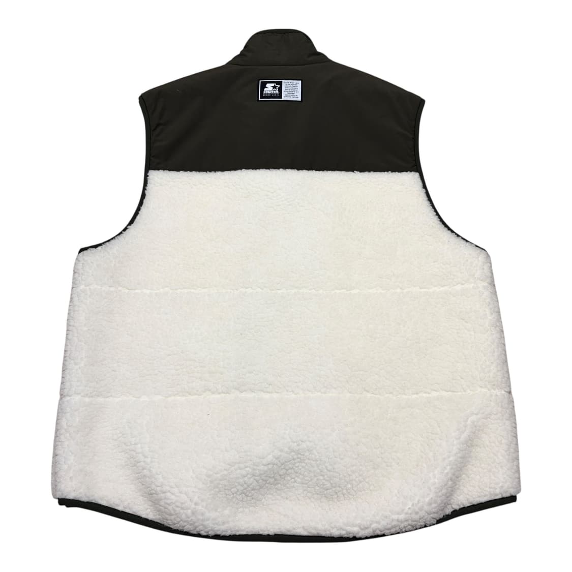 스타터 블랙라벨 아메카지 플리스 카키 베스트 상품이미지2