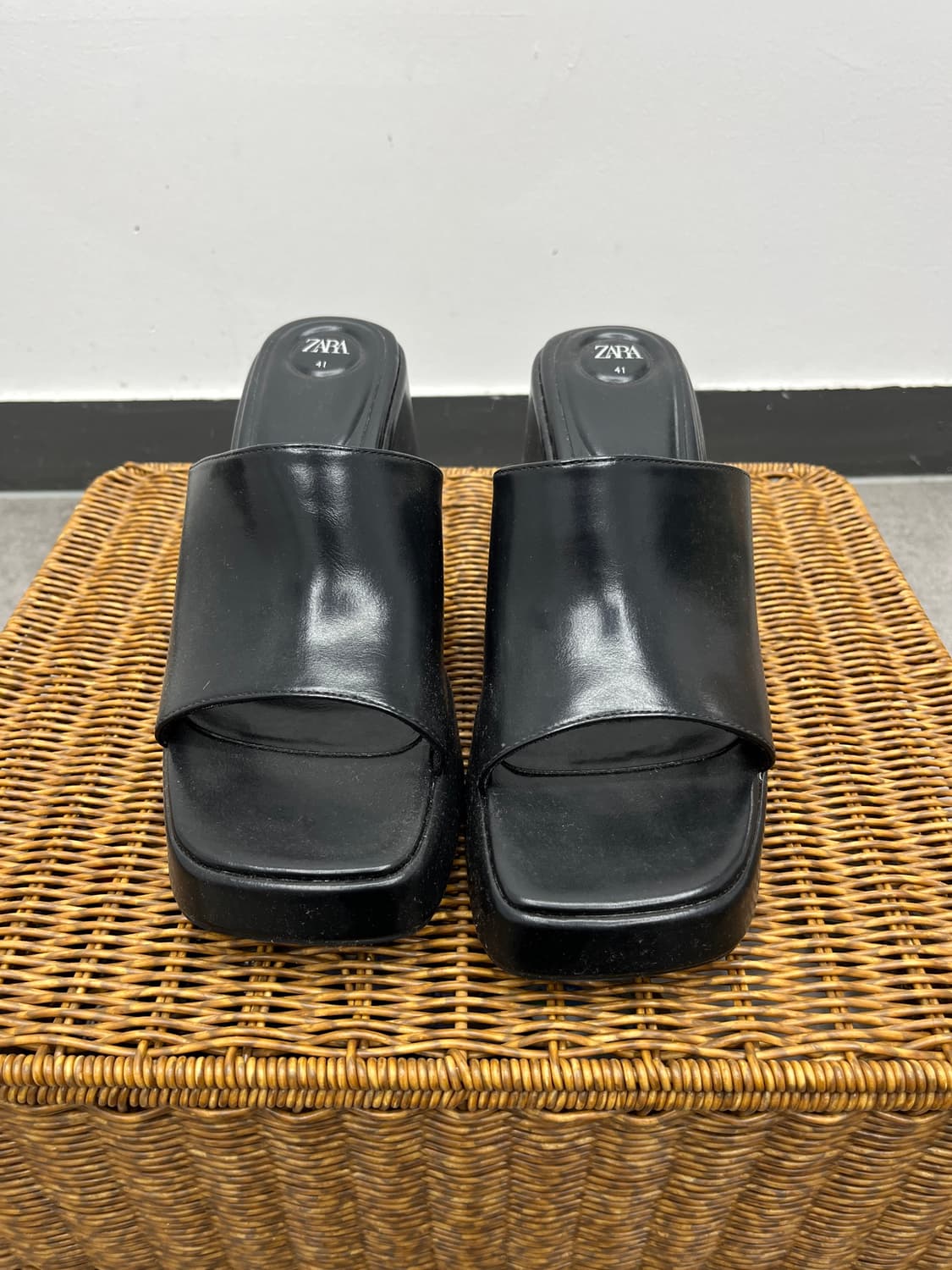 Zara 웨지 41 260 블랙 상품이미지2