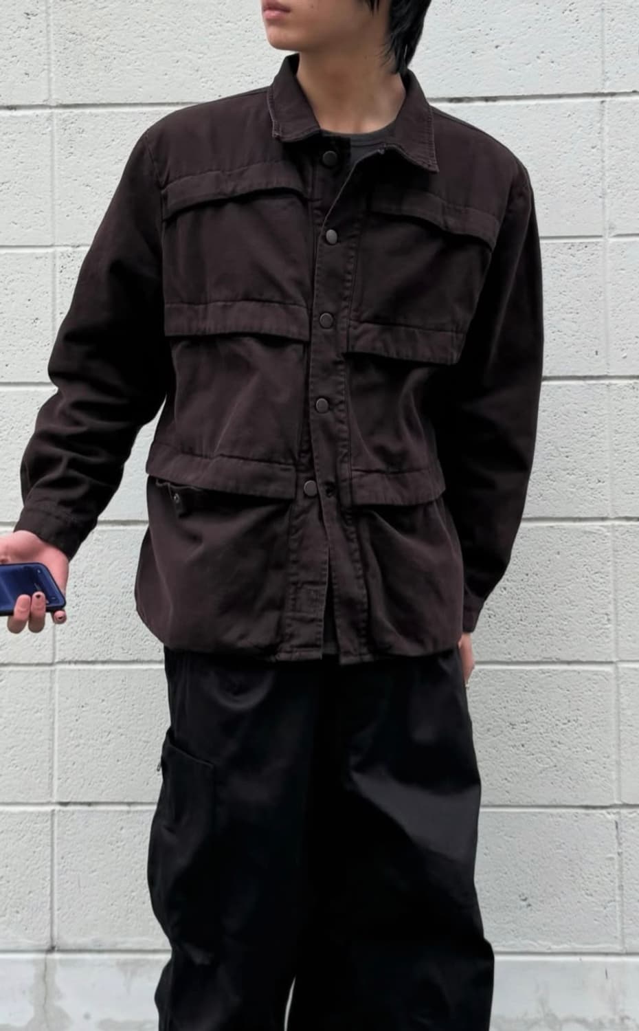 해칭룸 6p자켓 다크버건디 3 상품이미지1