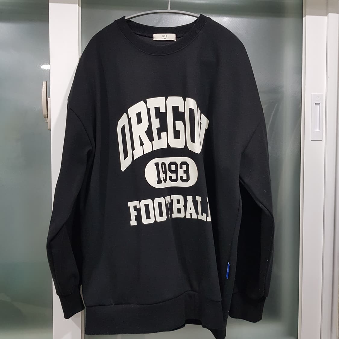 블랙 맨투맨 티셔츠 상품이미지3