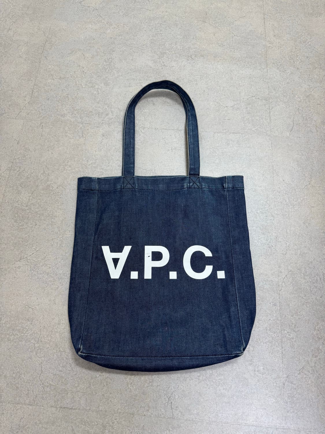 아페쎄 데님 에코백 상품이미지1