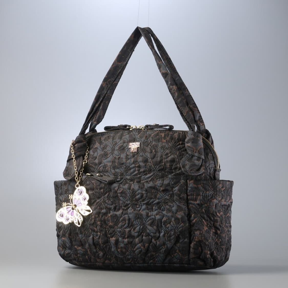 안나수이 나비 나일론 퀼팅 토트백 상품이미지1