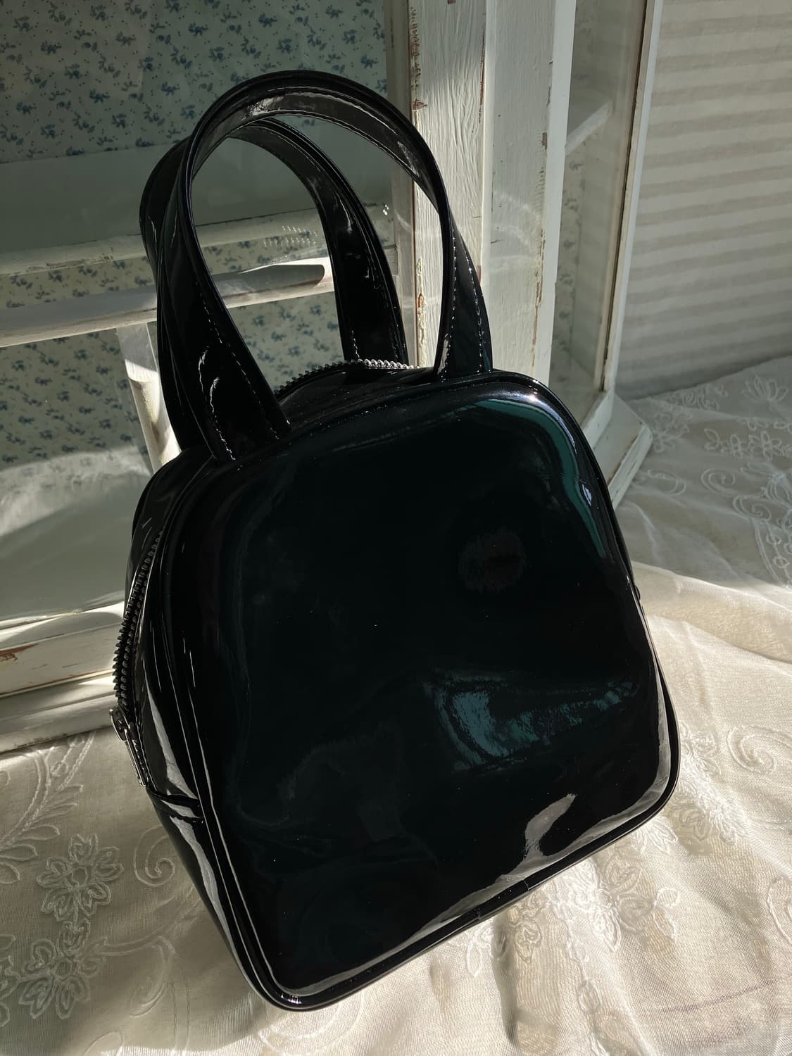 꼼데가르송걸 도트하트 토트백 상품이미지3