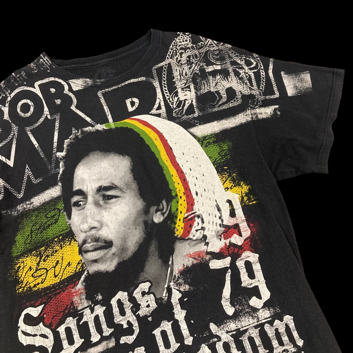 BOB MARLEY 밥 말리 빈티지 프린팅 반팔티 상품이미지2