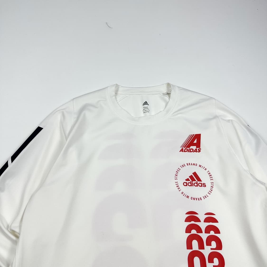 아디다스 오리지널 런닝 화이트 긴팔티셔츠 (XXL) 상품이미지1