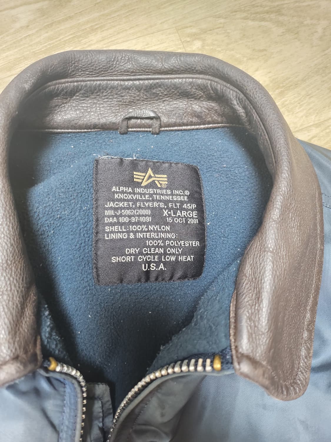 알파인더스트리 ma-1 상품이미지6