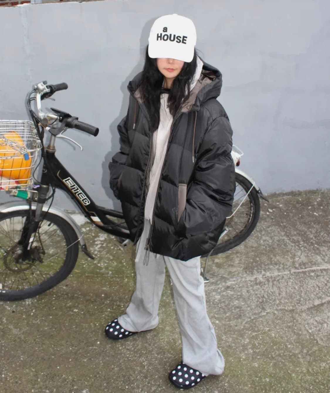 [새상품] SUBU 스부 도트 패턴 슬리퍼 상품이미지3