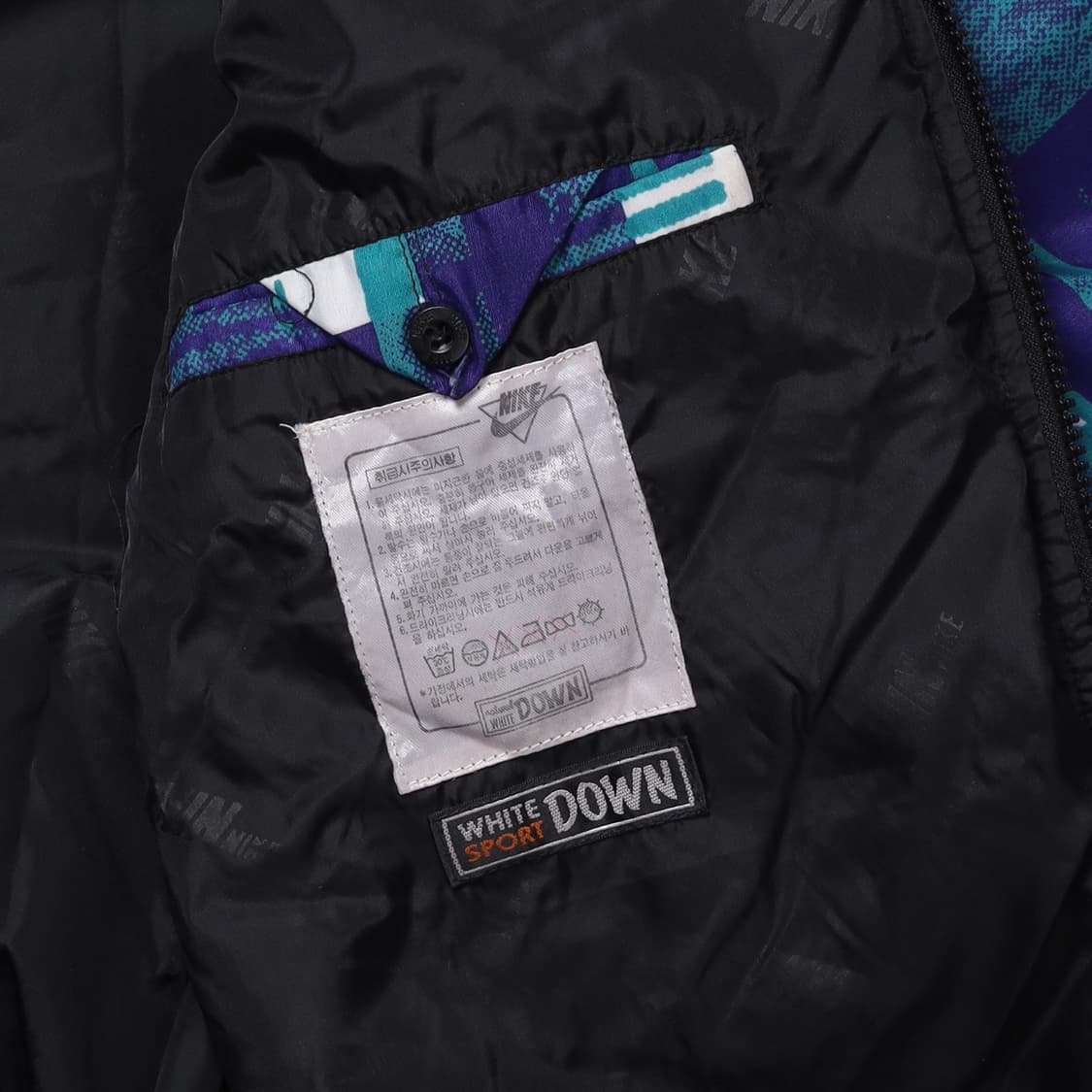 Nike 90's 패턴 다운 패딩  상품이미지9