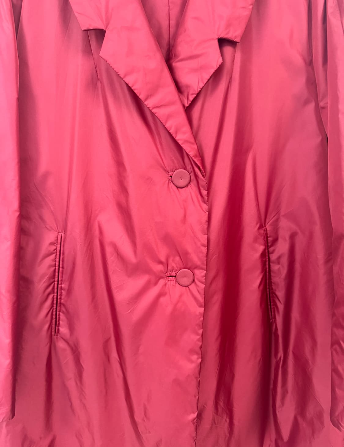 ASPESI 아스페시 버건디 오버사이즈 패딩 코트 L 상품이미지3