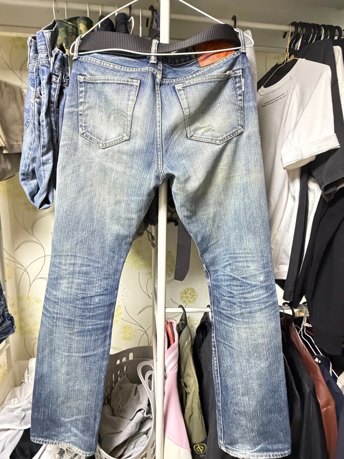 스튜디오 다치산 디스트로이드 셀비지 데님 29 상품이미지2