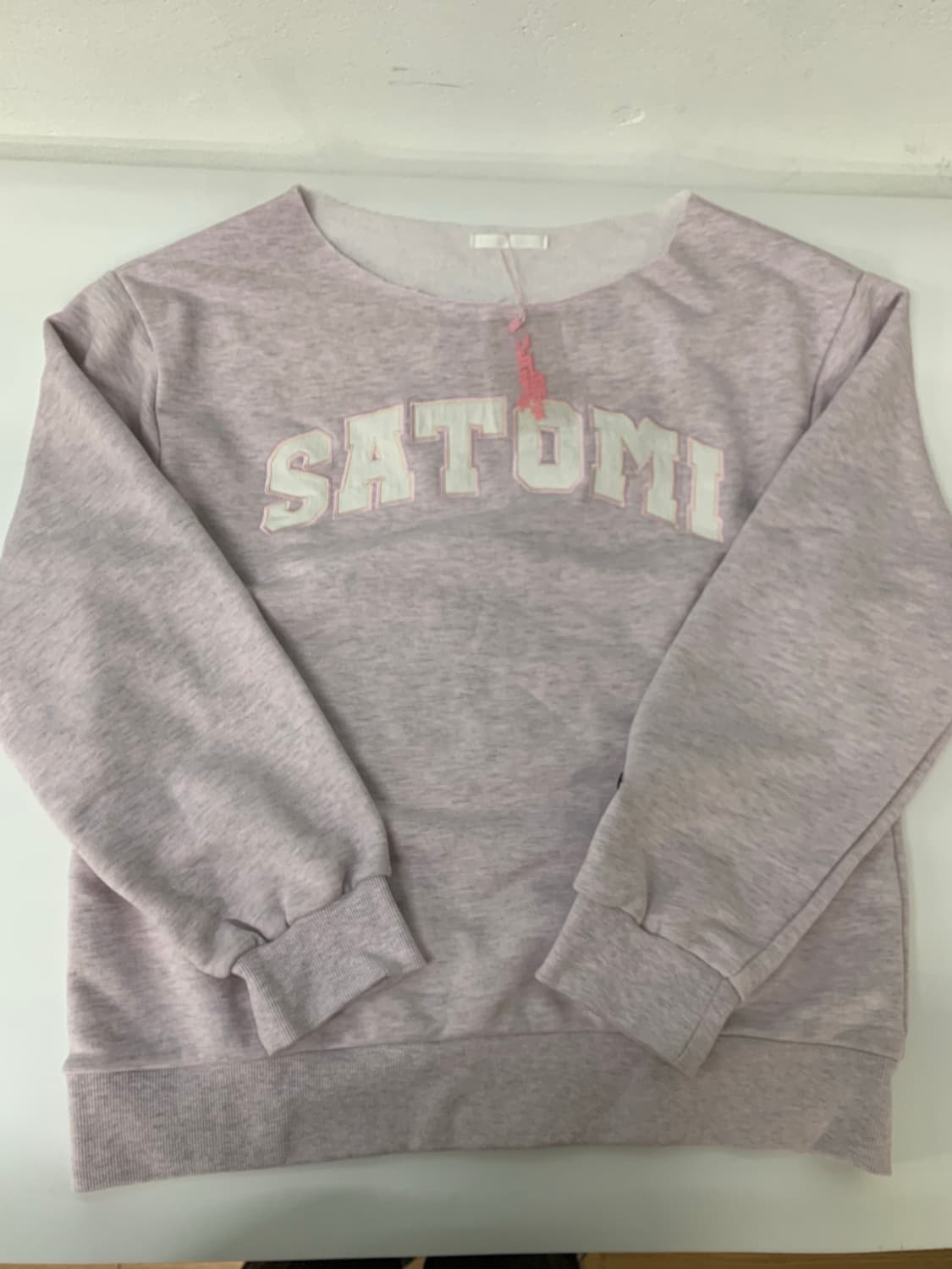 One-shoulder patchwork MTM PINK 상품이미지6