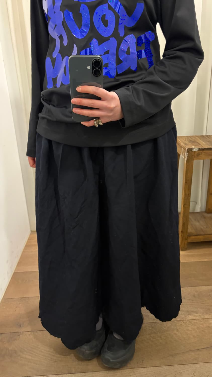 Scalloped Hem Maxi Skirt 상품이미지3