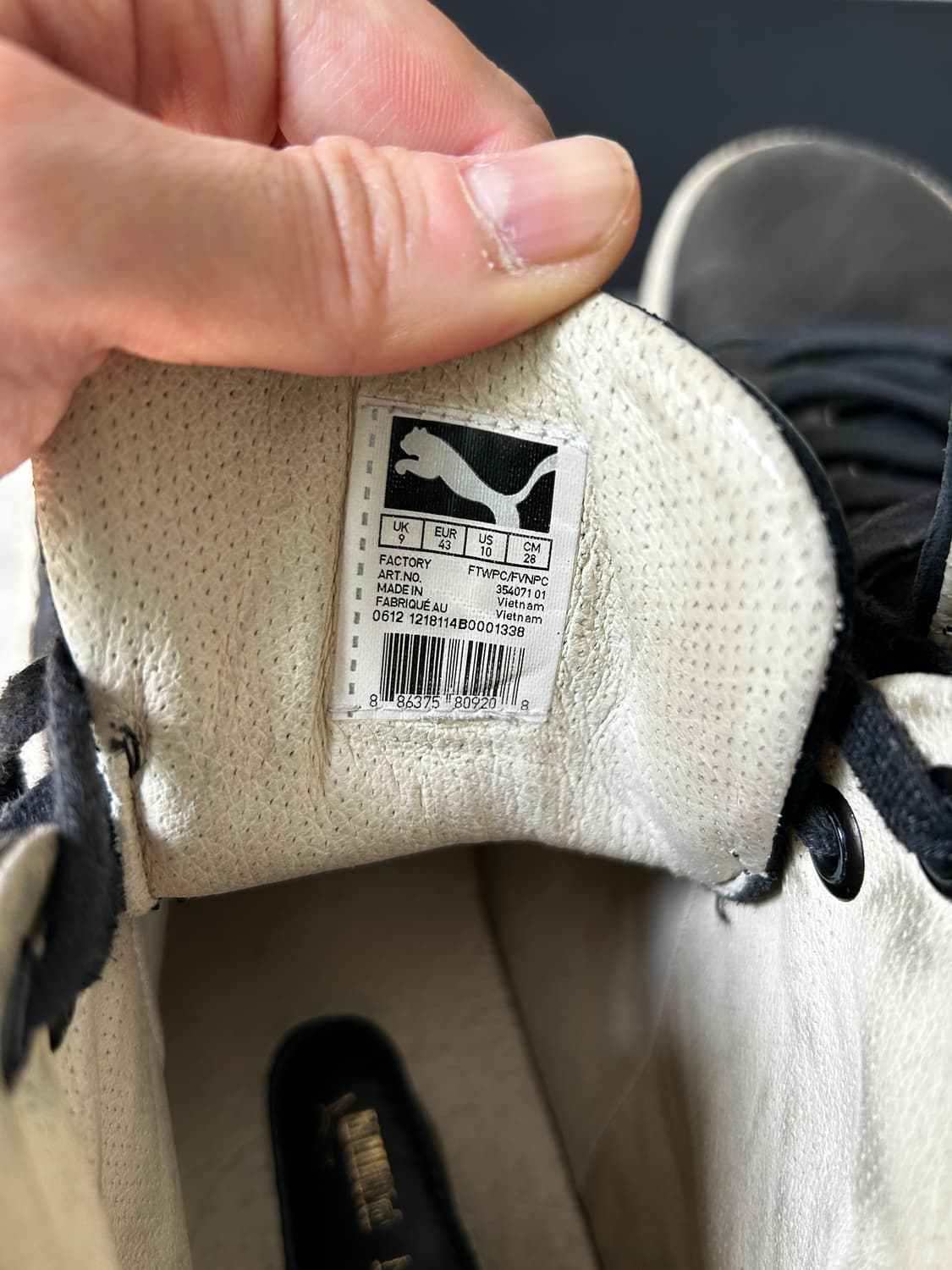 알렉산더맥퀸x퓨마 하이탑 스니커즈 상품이미지10