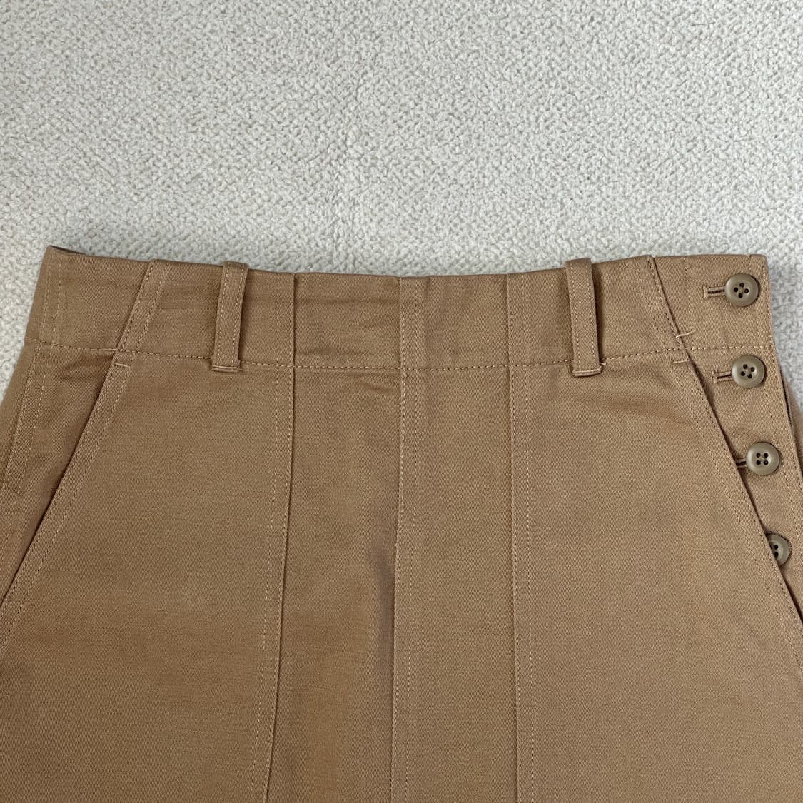 폴로 랄프 로렌 버튼 플래킷 스커트 상품이미지3