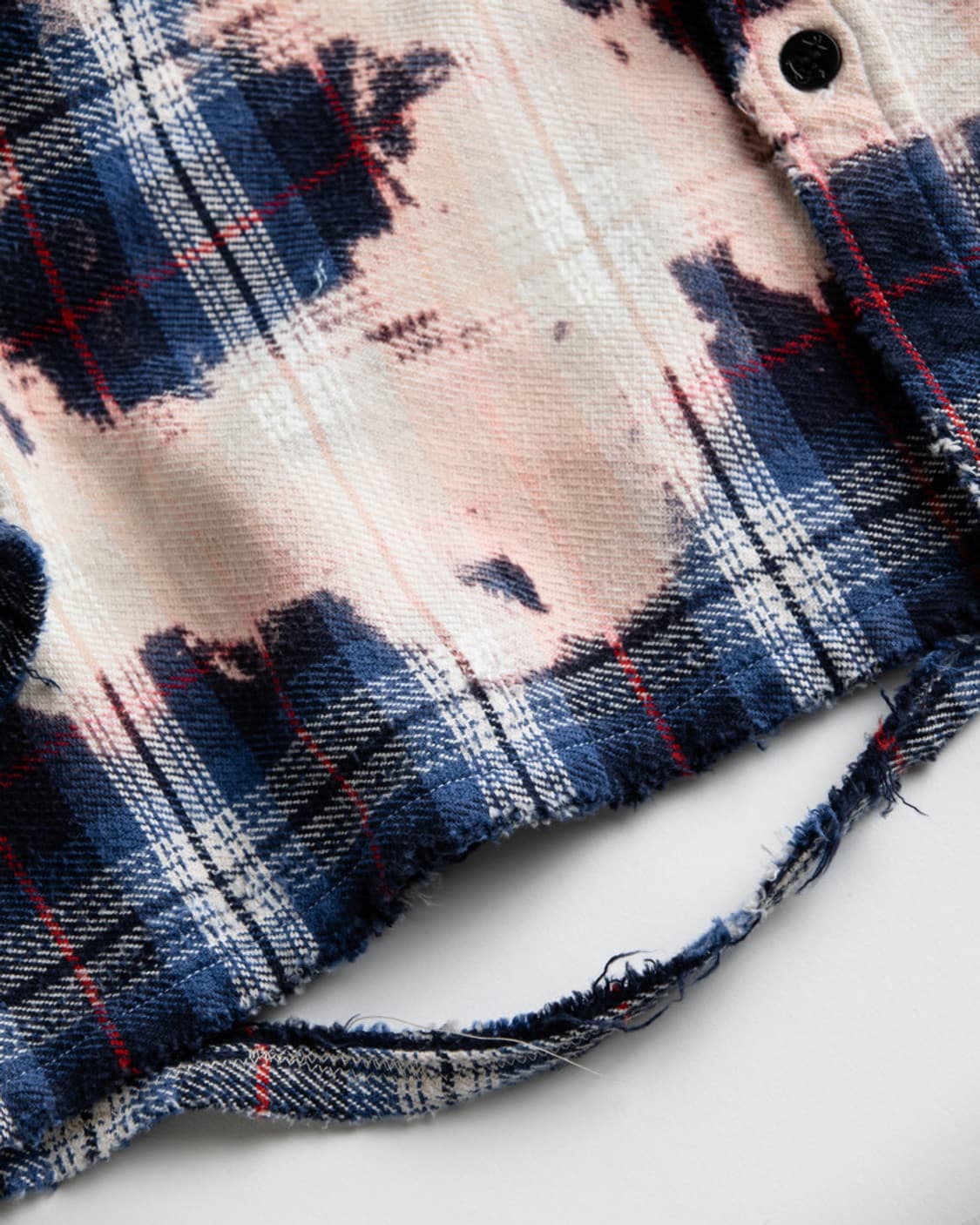 아나크로놈 플란넬 블리치 셔츠 블루 상품이미지5