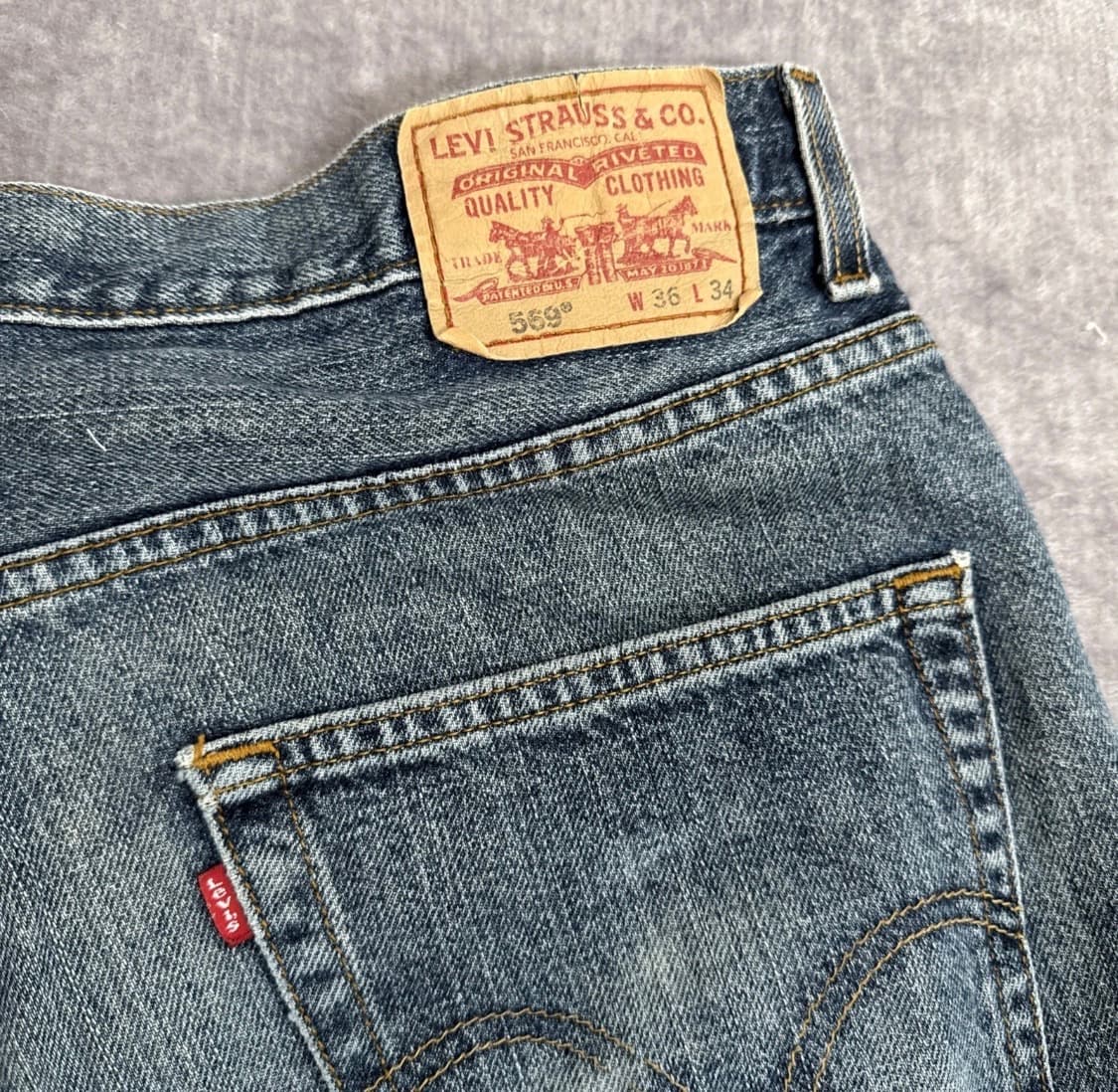 리바이스 569 36*34 상품이미지5