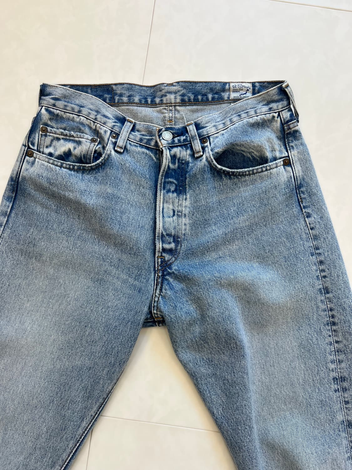 오어슬로우 105 스카이블루 1사이즈 판매합니다 상품이미지3