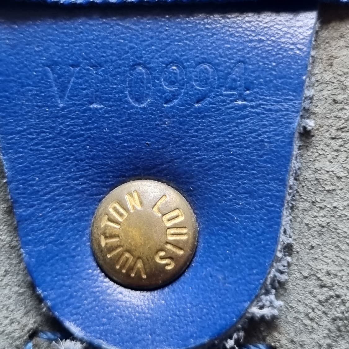 루이비통 키폴50 에삐 보스턴백 블루 (최상급, 남여공용, 여행가방) 상품이미지10