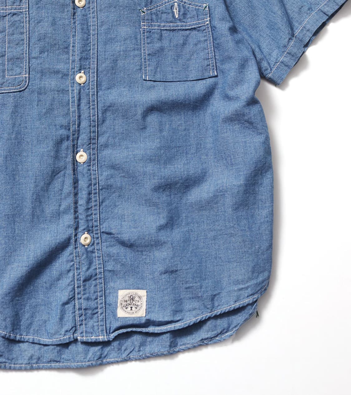 TROPHY CLOTHING - EMBROIDERY WORK SHIRT 상품이미지5